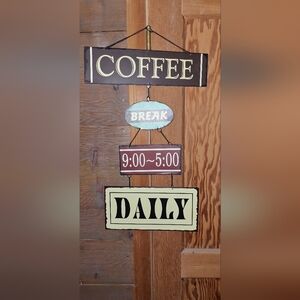 Vintage Style Hanging Signs